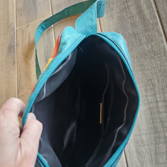 Sharif Multicolor Patchwork Crossbody Bag - Picture 5 of 5